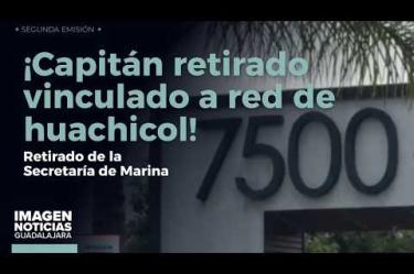 Durante la madrugada, elementos de las Fuerzas Armadas y de la #FGR detuvieron en el Fraccionamiento Villa Verona, al poniente de #Zapopan, a Miguel Ángel "N", alias "Sol" o "Mike", capitán de corbeta retirado de la Secretaría de Marina.
#NoticiasImagen
Síguenos en nuestras redes:
Instagram: https://www.instagram.com/imagentvgdl/
TikTok: https://www.tiktok.com/@imagennoticias
Twitter: https://twitter.com/ImagenTVGDL
Facebook: https://www.facebook.com/ImagenTVGDL/
Visita nuestro sitio Web: https://www.imagentv.com/guadalajara
Mantente siempre informado con las noticias sobre los acontecimientos más importantes a nivel nacional con Carolina Martínez.
¡Déjanos tus comentarios, da like, comparte y suscríbete!