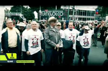 "A 58 años de distancia no sabemos cuántos muertos hubo": Sobrevivientes e integrantes del Comité 68 encabezaron la marcha a #Tlatelolco para exigir justicia por los crímenes del #2DeOctubre, en una jornada que culminó con enfrentamientos frente a Palacio Nacional. Esta es la crónica:
#NoticiasImagen
#NoticiasConNachoLozano
¡Como nadie en la noche! #ImagenNoticias con Nacho Lozano de lunes a viernes a las 10:30 pm en el 3.1 #ImagenTelevisión.
Visita nuestro sitio Web: http://bit.ly/2nT2Wz5
Síguenos en nuestras redes:
Instagram: @imagentvnoticias
Tiktok: @imagennoticias
X: @ImagenNoticias_
Facebook: https://www.facebook.com/ImagenTVNoticias/
Aquí encontrarás la mejor información nacional e internacional de Imagen Noticias con Francisco Zea, Paola Rojas, Crystal Mendivil y Nacho Lozano.