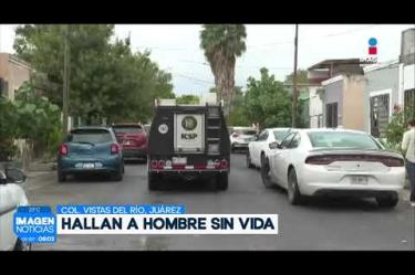 Fue localizado el cuerpo de un hombre sin vida en Juárez. 

No te pierdas Imagen Noticias Monterrey con Brenda Cavazos de lunes a viernes por Imagen Televisión Monterrey.

Síguenos en nuestras redes
Instagram: https://www.instagram.com/imagentvmonterrey/
Twitter: https://twitter.com/ImagenTVMTY
Facebook: https://www.facebook.com/ImagenTVMTY/

Mantente siempre informado con las noticias sobre los acontecimientos más importantes a nivel nacional con Claudia Ovalle y Brenda Cavazos.


¡Dale like y suscríbete!