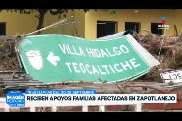 A casi dos semanas de las inundaciones en Zapotlanejo, familias y comerciantes que perdieron parte de su patrimonio comenzaron a recibir apoyos económicos. En total, 114 familias fueron beneficiadas.