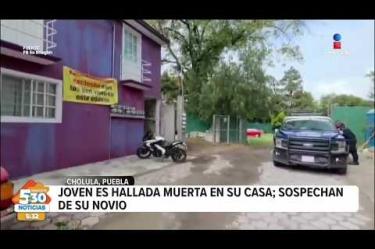 Una joven de 24 años fue localizada sin vida dentro de su departamento en San Andrés Cholula, #Puebla, se trata de María Fernanda, estudiante de la Universidad de las Américas Puebla y trabajadora del Ayuntamiento de Huejotzingo. 

#NoticiasImagen #ImagenNoticias530 Visita nuestro sitio web: http://www.imagentv.com

No te pierdas Imagen Noticias 5:30 con Marlene Stahl, Nuria Gil y Adriana Treviño de lunes a viernes por Imagen Televisión.

TikTok 5:30: https://www.tiktok.com/@imagennoticias530 
TikTok Noticias: https://www.tiktok.com/@imagennoticias

Instagram 5:30: https://www.instagram.com/imagennoticias530 
Instagram Noticias: https://www.instagram.com/imagentvnoticias/

X 5:30: https://x.com/imagen530 
X Noticias: https://twitter.com/ImagenNoticias_
X Televisión: https://twitter.com/ImagenTVMex
 
Facebook Noticias: https://www.facebook.com/ImagenTVNoticias
 
Aquí encontrarás la mejor información nacional e internacional de Imagen Noticias con Francisco Zea, Nacho Lozano, Crystal Mendivil, Enrique Sánchez y Paola Rojas.