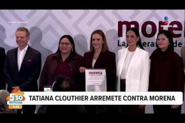 La exaspirante a la coordinación de la Defensa de la #4T en #NuevoLeón, #TatianaClouthier, criticó duramente a Morena tras la designación de Clara Ruz Flores como coordinadora en dicho estado, al afirmar que el partido se equivocó y traicionó a su militancia.
#NoticiasImagen #ImagenNoticias530 Visita nuestro sitio web: http://www.imagentv.com
No te pierdas Imagen Noticias 5:30 con Marlene Stahl, Nuria Gil y Adriana Treviño de lunes a viernes por Imagen Televisión.
TikTok 5:30: https://www.tiktok.com/@imagennoticias530
TikTok Noticias: https://www.tiktok.com/@imagennoticias
Instagram 5:30: https://www.instagram.com/imagennoticias530
Instagram Noticias: https://www.instagram.com/imagentvnoticias/
X 5:30: https://x.com/imagen530
X Noticias: https://twitter.com/ImagenNoticias_
X Televisión: https://twitter.com/ImagenTVMex
Facebook Noticias: https://www.facebook.com/ImagenTVNoticias
Aquí encontrarás la mejor información nacional e internacional de Imagen Noticias con Francisco Zea, Nacho Lozano, Crystal Mendivil, Enrique Sánchez y Paola Rojas.