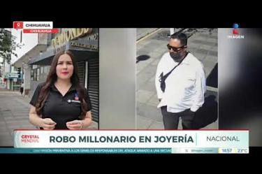La Fiscalía informó que el valor de lo sustraído asciende a 4 millones 325 mil pesos y que busca a una cuarta persona, quien presuntamente habría participado en la logística para facilitar la huida de los asaltantes.