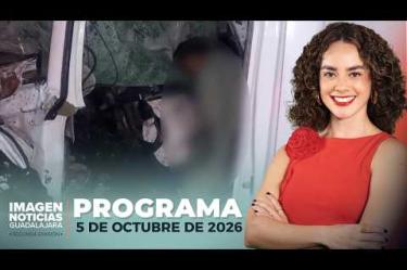No te pierdas Imagen Noticias Guadalajara con Carolina Martínez de lunes a viernes en punto de las 2:30 p.m. en el 3.1 por Imagen Televisión Guadalajara.

Síguenos en nuestras redes:
Instagram: https://www.instagram.com/imagentvgdl/
TikTok: https://www.tiktok.com/@imagennoticias
Twitter: https://twitter.com/ImagenTVGDL
Facebook: https://www.facebook.com/ImagenTVGDL/

Visita nuestro sitio Web: https://www.imagentv.com/guadalajara

Mantente siempre informado con las noticias sobre los acontecimientos más importantes a nivel nacional con Erick Breguer, Carolina Martínez y Ricardo Camarena.

¡Déjanos tus comentarios, da like, comparte y suscríbete!