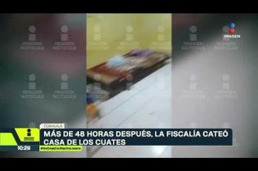 Más de 48 horas después de que #ImagenNoticias de Noche recorriera las habitaciones de David y Carlos, “Los Cuates”, responsables del ataque en una secundaria de #Torreón, la Fiscalía de #Coahuila realizó un cateo. Ahora mismo la zona está acordonada:
#NoticiasConNachoLozano
#NoticiasImagen
¡Como nadie en la noche! #ImagenNoticias con Nacho Lozano de lunes a viernes a las 10:30 pm en el 3.1 #ImagenTelevisión.
Visita nuestro sitio Web: http://bit.ly/2nT2Wz5
Síguenos en nuestras redes:
Instagram: @imagentvnoticias
Tiktok: @imagennoticias
X: @ImagenNoticias_
Facebook: https://www.facebook.com/ImagenTVNoticias/
Aquí encontrarás la mejor información nacional e internacional de Imagen Noticias con Francisco Zea, Paola Rojas, Crystal Mendivil y Nacho Lozano.
