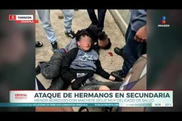 Hoy, la escuela sigue sin actividades, pero está en resguardo por elementos de la Guardia Nacional y del Grupo de Reacción Torreón.