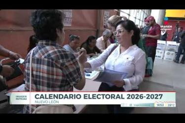Inicia formalmente el calendario electoral en Nuevo León y, con ello, la lucha por la gobernatura. 

No te pierdas Imagen Noticias Monterrey con Claudia Ovalle de lunes a viernes por Imagen Televisión Monterrey.
 
Síguenos en nuestras redes
Instagram: https://www.instagram.com/imagentvmonterrey/
Twitter: https://twitter.com/ImagenTVMTY
Facebook: https://www.facebook.com/ImagenTVMTY/

Mantente siempre informado con las noticias sobre los acontecimientos más importantes a nivel nacional con Claudia Ovalle y Brenda Cavazos.


¡Dale like y suscríbete!