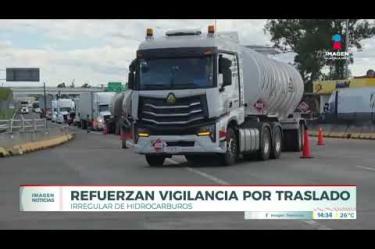 Para combatir el transporte ilegal de hidrocarburos extraídos de tomas clandestinas en municipios como #Tonalá, #Tlajomulco y #Tala, la Guardia Nacional y autoridades federales implementaron un sistema de verificación digital mediante códigos QR en pipas y autotanques.
#NoticiasImagen
Síguenos en nuestras redes:
Instagram: https://www.instagram.com/imagentvgdl/
TikTok: https://www.tiktok.com/@imagennoticias
Twitter: https://twitter.com/ImagenTVGDL
Facebook: https://www.facebook.com/ImagenTVGDL/
Visita nuestro sitio Web: https://www.imagentv.com/guadalajara
Mantente siempre informado con las noticias sobre los acontecimientos más importantes a nivel nacional con Carolina Martínez.
¡Déjanos tus comentarios, da like, comparte y suscríbete!