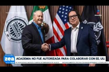 El gobierno de #Querétaro no solicitó la autorización a la Secretaría de Relaciones Exteriores ni al grupo de Alto Nivel de Seguridad para crear una academia policiaca en colaboración con #EEUU de acuerdo con la presidenta #ClaudiaSheinbaum.
#LoDijoZea #NoticiasImagen