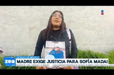 Mónica Alejandra Calzada exige justicia para su hija #SofíaMadai de 11 años, quien desapareció el 26 de septiembre en Tultitlán y fue hallada sin vida en Cuautitlán, Estado de México, la pequeña soñaba con ser veterinaria.
#NiUnaMás
#NoticiasImagen #LoDijoZea #ImagenNoticias