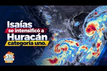 "Isaías" se intensificó la noche de este miércoles a un #huracán categoría 1 sobre el Golfo de México y avanza hacia el noreste; su amplia circulación va a provocar lluvias intensas. Mientras que en el Pacífico se forma la #TormentaTropical "Simón".
#NoticiasImagen #ImagenNoticias530
Visita nuestro sitio web: http://www.imagentv.com
No te pierdas Imagen Noticias 5:30 con Marlene Stahl, Nuria Gil y Adriana Treviño de lunes a viernes por Imagen Televisión.
TikTok 5:30: https://www.tiktok.com/@imagennoticias530
TikTok Noticias: https://www.tiktok.com/@imagennoticias
Instagram 5:30: https://www.instagram.com/imagennoticias530
Instagram Noticias: https://www.instagram.com/imagentvnoticias/
X 5:30: https://x.com/imagen530
X Noticias: https://twitter.com/ImagenNoticias_
X Televisión: https://twitter.com/ImagenTVMex
Facebook Noticias: https://www.facebook.com/ImagenTVNoticias
Aquí encontrarás la mejor información nacional e internacional de Imagen Noticias con Francisco Zea, Nacho Lozano, Crystal Mendivil, Enrique Sánchez y Paola Rojas.