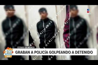 Un video evidencia el momento en el que un policía de Nezahualcóyotl, Estado de México, golpea a un joven durante el interrogatorio después de que fuera detenido por robos a tiendas de conveniencia.
#NoticiasImagen #ImagenNoticias530
Visita nuestro sitio web: http://www.imagentv.com
No te pierdas Imagen Noticias 5:30 con Marlene Stahl, Nuria Gil y Adriana Treviño de lunes a viernes por Imagen Televisión.
TikTok 5:30: https://www.tiktok.com/@imagennoticias530
TikTok Noticias: https://www.tiktok.com/@imagennoticias
Instagram 5:30: https://www.instagram.com/imagennoticias530
Instagram Noticias: https://www.instagram.com/imagentvnoticias/
X 5:30: https://x.com/imagen530
X Noticias: https://twitter.com/ImagenNoticias_
X Televisión: https://twitter.com/ImagenTVMex
Facebook Noticias: https://www.facebook.com/ImagenTVNoticias
Aquí encontrarás la mejor información nacional e internacional de Imagen Noticias con Francisco Zea, Nacho Lozano, Crystal Mendivil, Enrique Sánchez y Paola Rojas.