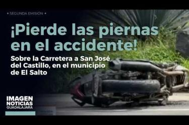 Una joven de 23 años, empleada de una empresa de la zona industrial, sufrió un grave accidente sobre la Carretera a San José del Castillo, en el municipio de #ElSalto.
#NoticiasImagen
Síguenos en nuestras redes:
Instagram: https://www.instagram.com/imagentvgdl/
TikTok: https://www.tiktok.com/@imagennoticias
Twitter: https://twitter.com/ImagenTVGDL
Facebook: https://www.facebook.com/ImagenTVGDL/
Visita nuestro sitio Web: https://www.imagentv.com/guadalajara
Mantente siempre informado con las noticias sobre los acontecimientos más importantes a nivel nacional con Carolina Martínez.
¡Déjanos tus comentarios, da like, comparte y suscríbete!