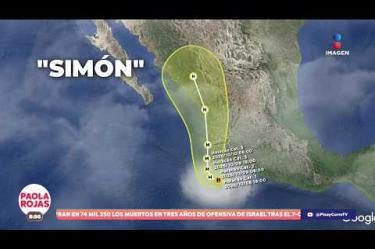 Fuertes lluvias afectan varios estados, con inundaciones y daños en vialidades, negocios y hogares. “Isaías” avanza por el Golfo de México y “Simón” provocará lluvias en las costas del Pacífico.