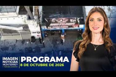 No te pierdas Imagen Noticias #Monterrey con #BrisseidaMoya de lunes a viernes por Imagen Televisión Monterrey.
Síguenos en nuestras redes
Instagram: https://www.instagram.com/imagentvmonterrey/
Twitter: https://twitter.com/ImagenTVMTY
Facebook: https://www.facebook.com/ImagenTVMTY/
Mantente siempre informado con las noticias sobre los acontecimientos más importantes a nivel nacional con Claudia Ovalle y Brenda Cavazos.
¡Dale like y suscríbete!