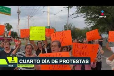 Mientras se concretan las soluciones a la crisis hídrica, vecinos mantienen las protestas para exigir agua limpia y segura. Ya son cuatro días consecutivos de manifestaciones en distintos puntos de la ZMG.