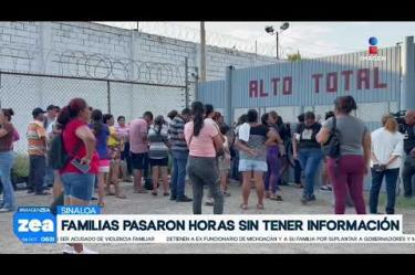 Una riña en el penal de “El Castillo” en #Mazatlán dejó un saldo de 10 fallecidos: nueve internos y un visitante. Más de 10 reos fueron heridos y trasladados para recibir atención médica; las familias pasaron más de 4 horas fuera de la prisión sin recibir información.
#LoDijoZea #NoticiasImagen #ImagenNoticias
Visita nuestro sitio web: http://www.imagentv.com
No te pierdas Imagen Noticias con Francisco Zea de lunes a viernes en punto de las 6:30 am por Imagen Televisión.
TikTok: https://www.tiktok.com/@imagennoticias
Instagram Imagen Noticias con Francisco Zea: https://www.instagram.com/imagenzea
Instagram: https://www.instagram.com/imagentvnoticias/
X Imagen Noticias con Francisco Zea: https://x.com/imagenZea
X Noticias: https://twitter.com/ImagenNoticias_
X Televisión: https://twitter.com/ImagenTVMex
Facebook Imagen Noticias con Francisco Zea: https://www.facebook.com/ImagenZea/
Facebook: https://www.facebook.com/ImagenTVNoticias
Aquí encontrarás la mejor información nacional e internacional de Imagen Noticias con Francisco Zea, Nacho Lozano, Crystal Mendivil, Enrique Sánchez y Paola Rojas.