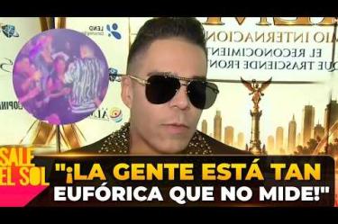 ¡Emir Pabón REACCIONA al MOMENTO que vivió Josi Cuen con un FAN que TOCÓ sus PARTES ÍNTIMAS!

#SaleElSolTV

☀️ Programas Completos #SaleElSol: https://www.youtube.com/playlist?list=PLYnzMSw5fD7Qfhf4bSEemItedNGl2Mf_A
