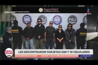 El Gabinete de Seguridad detuvo a Luis “N”, exfuncionario de Michoacán, y cuatro personas más, señalados por integrar una red de extorsión. Presuntamente utilizaban inteligencia artificial para imitar voces de funcionarios y solicitar dinero.