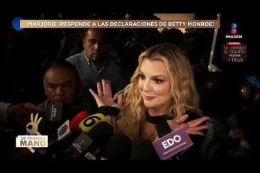 Marjorie de Sousa rompió el silencio al responder de manera frontal y sin rodeos a las contundentes acusaciones de Betty Monroe sobre presuntos trabajos de 'brujería', abriendo el micrófono ante la prensa para desestimar de lleno tales señalamientos y marcar una postura firme ante los oscuros rumores que empañan su carrera.
#DePrimeraManoTV
No te pierdas lo mejor del espectáculo de lunes a viernes De Primera Mano a las 3 p.m. con Gustavo Adolfo Infante, Addis Tuñón, Érika González y Lalo Carrillo por Imagen Televisión.
Visita también nuestra página: www.imagentv.com
▶️Programas completos: https://www.youtube.com/playlist?list=PLYnzMSw5fD7QoZlVNdIIdKqNpah_LS1R0
▶️Recopilación Especiales: https://www.youtube.com/playlist?list=PLYnzMSw5fD7RNZbEDMZ5q0349p-yeUEqm
▶️ Invitados De Primera Mano: https://www.youtube.com/playlist?list=PLYnzMSw5fD7QR3p02rRedi-ZorW3R2NZy
Síguenos en:
TikTok: https://www.tiktok.com/@deprimeramanoitv
Instagram: https://www.instagram.com/deprimeramanoitv/
Facebook: https://www.facebook.com/DePrimeraManoImagenTV
X: https://twitter.com/deprimeramano
O en las redes de Imagen Televisión
Facebook: https://www.facebook.com/ImagenTVMex
Twitter: https://twitter.com/ImagenTVMex
Instagram: https://www.instagram.com/imagentvmex/
TikTok: https://www.tiktok.com/@imagentv