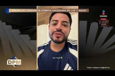 Eduin Caz rompió el silencio al denunciar públicamente el cobro excesivo que recibió en los recibos de sus servicios básicos, abriendo el micrófono ante sus seguidores para expresar su indignación al tener que pagar 100 mil pesos de agua y 12 mil pesos de luz, tildando la cifra de una auténtica exageración que no piensa dejar pasar.
#DePrimeraManoTV
No te pierdas lo mejor del espectáculo de lunes a viernes De Primera Mano a las 3 p.m. con Gustavo Adolfo Infante, Addis Tuñón, Érika González y Lalo Carrillo por Imagen Televisión.
Visita también nuestra página: www.imagentv.com
▶️Programas completos: https://www.youtube.com/playlist?list=PLYnzMSw5fD7QoZlVNdIIdKqNpah_LS1R0
▶️Recopilación Especiales: https://www.youtube.com/playlist?list=PLYnzMSw5fD7RNZbEDMZ5q0349p-yeUEqm
▶️ Invitados De Primera Mano: https://www.youtube.com/playlist?list=PLYnzMSw5fD7QR3p02rRedi-ZorW3R2NZy
Síguenos en:
TikTok: https://www.tiktok.com/@deprimeramanoitv
Instagram: https://www.instagram.com/deprimeramanoitv/
Facebook: https://www.facebook.com/DePrimeraManoImagenTV
X: https://twitter.com/deprimeramano
O en las redes de Imagen Televisión
Facebook: https://www.facebook.com/ImagenTVMex
Twitter: https://twitter.com/ImagenTVMex
Instagram: https://www.instagram.com/imagentvmex/
TikTok: https://www.tiktok.com/@imagentv
