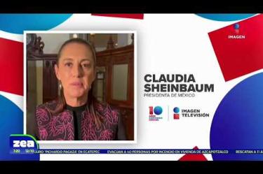 Como parte de los festejos de 10 años de Imagen Televisión, las felicitaciones comienzan a llegar, una de ellas es la de la presidenta de México, #ClaudiaSheinbaum, quien se sumó a esta celebración.
#NoticiasImagen #LoDijoZea #ImagenNoticias
Visita nuestro sitio web: http://www.imagentv.com
No te pierdas Imagen Noticias con Francisco Zea de lunes a viernes en punto de las 6:30 am por Imagen Televisión.
TikTok: https://www.tiktok.com/@imagennoticias
Instagram Imagen Noticias con Francisco Zea: https://www.instagram.com/imagenzea
Instagram: https://www.instagram.com/imagentvnoticias/
X Imagen Noticias con Francisco Zea: https://x.com/imagenZea
X Noticias: https://twitter.com/ImagenNoticias_
X Televisión: https://twitter.com/ImagenTVMex
Facebook Imagen Noticias con Francisco Zea: https://www.facebook.com/ImagenZea/
Facebook: https://www.facebook.com/ImagenTVNoticias
Aquí encontrarás la mejor información nacional e internacional de Imagen Noticias con Francisco Zea, Nacho Lozano, Crystal Mendivil, Enrique Sánchez y Paola Rojas.