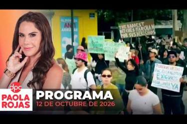 De Pisa y Corre con Paola Rojas de lunes a viernes a las 8:00 am por Imagen Televisión.