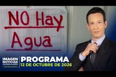 No te pierdas la Tercera Emisión de Imagen Noticias Guadalajara de lunes a viernes en punto de las 11:05 p.m. en el 3.1.

#NoticiasImagen

Síguenos en nuestras redes:

Instagram: https://www.instagram.com/imagentvgdl/
TikTok: https://www.tiktok.com/@imagennoticias
Twitter: https://twitter.com/ImagenTVGDL
Facebook: https://www.facebook.com/ImagenTVGDL/

Visita nuestro sitio Web: https://www.imagentv.com/guadalajara

Mantente siempre informado con las noticias sobre los acontecimientos más importantes a nivel nacional con Ricardo Camarena y Carolina Martínez.

¡Déjanos tus comentarios, da like, comparte y suscríbete!
