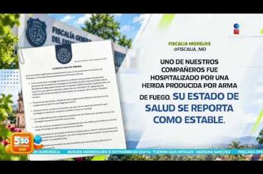 El municipio de #Totolapan, #Morelos, vivió momentos de tensión durante un operativo de seguridad implementado para detener a un presunto líder criminal, José David “N”.

#NoticiasImagen #ImagenNoticias530 

Visita nuestro sitio web: http://www.imagentv.com 

No te pierdas Imagen Noticias 5:30 con Marlene Stahl, Nuria Gil y Adriana Treviño de lunes a viernes por Imagen Televisión. 

TikTok 5:30: https://www.tiktok.com/@imagennoticias530  
TikTok Noticias: https://www.tiktok.com/@imagennoticias 

Instagram 5:30: https://www.instagram.com/imagennoticias530  
Instagram Noticias: https://www.instagram.com/imagentvnoticias/ 

X 5:30: https://x.com/imagen530  
X Noticias: https://twitter.com/ImagenNoticias_ 
X Televisión: https://twitter.com/ImagenTVMex 

Facebook Noticias: https://www.facebook.com/ImagenTVNoticias 

Aquí encontrarás la mejor información nacional e internacional de Imagen Noticias con Francisco Zea, Nacho Lozano, Crystal Mendivil, Enrique Sánchez y Paola Rojas.