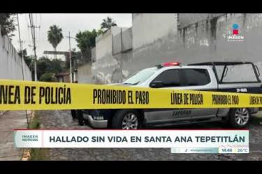 El cuerpo de un hombre de entre 30 y 35 años fue localizado con exposición de masa encefálica tras recibir un severo golpe en la cabeza en el cruce de Aldama y Allende, junto al panteón municipal de Santa Ana Tepetitlán, en #Zapopan.