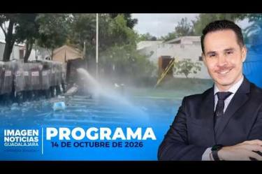 No te pierdas Imagen Noticias Guadalajara con Erick Breguer de lunes a viernes en punto de las 5:50 a.m. en el 3.1 por Imagen Televisión Guadalajara.

#NoticiasImagen

Síguenos en nuestras redes:

Instagram: https://www.instagram.com/imagentvgdl/
TikTok: https://www.tiktok.com/@imagennoticias
Twitter: https://twitter.com/ImagenTVGDL
Facebook: https://www.facebook.com/ImagenTVGDL/
Visita nuestro sitio Web: https://www.imagentv.com/guadalajara

Mantente siempre informado con las noticias sobre los acontecimientos más importantes a nivel nacional con Erick Breguer, Carolina Martínez y Ricardo Camarena.

¡Déjanos tus comentarios, da like, comparte y suscríbete!