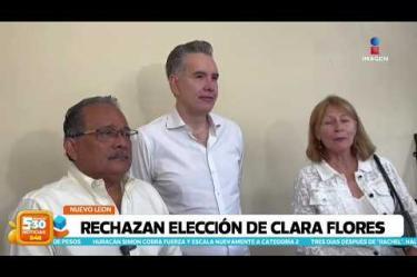 Tatiana Clouthier, Andrés Mijes y Waldo Fernández manifestaron su inconformidad ante la elección de Clara Flores como coordinadora de #Morena en Nuevo León.

#NoticiasImagen #ImagenNoticias530 

Visita nuestro sitio web: http://www.imagentv.com

No te pierdas Imagen Noticias 5:30 con Marlene Stahl, Nuria Gil y Adriana Treviño de lunes a viernes por Imagen Televisión.

TikTok 5:30: https://www.tiktok.com/@imagennoticias530 
TikTok Noticias: https://www.tiktok.com/@imagennoticias

Instagram 5:30: https://www.instagram.com/imagennoticias530 
Instagram Noticias: https://www.instagram.com/imagentvnoticias/

X 5:30: https://x.com/imagen530 
X Noticias: https://twitter.com/ImagenNoticias_
X Televisión: https://twitter.com/ImagenTVMex
 
Facebook Noticias: https://www.facebook.com/ImagenTVNoticias
 
Aquí encontrarás la mejor información nacional e internacional de Imagen Noticias con Francisco Zea, Nacho Lozano, Crystal Mendivil, Enrique Sánchez y Paola Rojas.