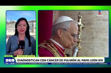 A sus 71 años de edad, el papa #LeónXIV enfrenta una batalla contra el cáncer de pulmón. ¿Cómo se encuentra la situación en el #Vaticano? Nuestra compañera #MarinellysTremamunno nos comparte toda la información.

#LoDijoZea #NoticiasImagen #ImagenNoticias 

Visita nuestro sitio web: http://www.imagentv.com

No te pierdas Imagen Noticias con Francisco Zea de lunes a viernes en punto de las 6:30 am por Imagen Televisión.

TikTok: https://www.tiktok.com/@imagennoticias

Instagram Imagen Noticias con Francisco Zea: https://www.instagram.com/imagenzea 
Instagram: https://www.instagram.com/imagentvnoticias/

X Imagen Noticias con Francisco Zea: https://x.com/imagenZea 
X Noticias: https://twitter.com/ImagenNoticias_
X Televisión: https://twitter.com/ImagenTVMex 
 
Facebook Imagen Noticias con Francisco Zea: https://www.facebook.com/ImagenZea/ 
Facebook: https://www.facebook.com/ImagenTVNoticias
 
Aquí encontrarás la mejor información nacional e internacional de Imagen Noticias con Francisco Zea, Nacho Lozano, Crystal Mendivil, Enrique Sánchez y Paola Rojas.