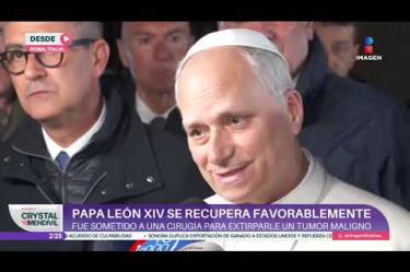 Así se encuentra el Papa León XIV tras ser diagnosticado con cáncer de pulmón. Marinellys Tremamunno nos informa desde Roma.