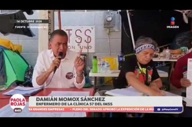 El secretario general de la SNTSS, Rafael Olivos, confirmó el rechazo a la propuesta salarial para trabajadores del IMSS. Durante la consulta, trabajadores denunciaron presuntas irregularidades en el proceso.