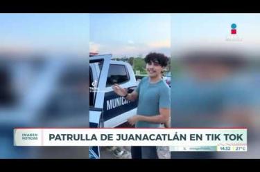 La difusión de un video en la plataforma TikTok desató duras críticas hacia el Ayuntamiento de #Juanacatlán tras observarse a un creador de contenido abordando una patrulla de Seguridad Pública municipal.