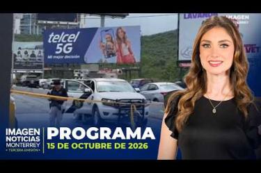 No te pierdas Imagen Noticias #Monterrey con #BrisseidaMoya de lunes a viernes por Imagen Televisión Monterrey.
Síguenos en nuestras redes
Instagram: https://www.instagram.com/imagentvmonterrey/
Twitter: https://twitter.com/ImagenTVMTY
Facebook: https://www.facebook.com/ImagenTVMTY/
Mantente siempre informado con las noticias sobre los acontecimientos más importantes a nivel nacional con Claudia Ovalle y Brenda Cavazos.
¡Dale like y suscríbete!