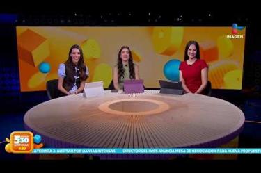 Visita nuestro sitio web: http://www.imagentv.com
No te pierdas Imagen Noticias 5:30 con Marlene Stahl, Nuria Gil y Adriana Treviño de lunes a viernes por Imagen Televisión.
TikTok 5:30: https://www.tiktok.com/@imagennoticias530
TikTok Noticias: https://www.tiktok.com/@imagennoticias
Instagram 5:30: https://www.instagram.com/imagennoticias530
Instagram Noticias: https://www.instagram.com/imagentvnoticias/
X 5:30: https://x.com/imagen530
X Noticias: https://twitter.com/ImagenNoticias_
X Televisión: https://twitter.com/ImagenTVMex
Facebook Noticias: https://www.facebook.com/ImagenTVNoticias
Aquí encontrarás la mejor información nacional e internacional de Imagen Noticias con Francisco Zea, Nacho Lozano, Crystal Mendivil, Enrique Sánchez y Paola Rojas.