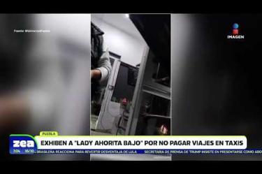 En #Puebla, una mujer fue apodada como “Lady Ahorita Bajo” luego de que un conductor de taxi por aplicación la acusara de no pagarle un viaje de 117 pesos.
#LoDijoZea #NoticiasImagen #ImagenNoticias
Visita nuestro sitio web: http://www.imagentv.com
No te pierdas Imagen Noticias con Francisco Zea de lunes a viernes en punto de las 6:30 am por Imagen Televisión.
TikTok: https://www.tiktok.com/@imagennoticias
Instagram Imagen Noticias con Francisco Zea: https://www.instagram.com/imagenzea
Instagram: https://www.instagram.com/imagentvnoticias/
X Imagen Noticias con Francisco Zea: https://x.com/imagenZea
X Noticias: https://twitter.com/ImagenNoticias_
X Televisión: https://twitter.com/ImagenTVMex
Facebook Imagen Noticias con Francisco Zea: https://www.facebook.com/ImagenZea/
Facebook: https://www.facebook.com/ImagenTVNoticias
Aquí encontrarás la mejor información nacional e internacional de Imagen Noticias con Francisco Zea, Nacho Lozano, Crystal Mendivil, Enrique Sánchez y Paola Rojas.