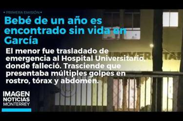 Investigan presunta muerte violenta de un bebé en García.
No te pierdas Imagen Noticias Monterrey con Brenda Cavazos de lunes a viernes por Imagen Televisión Monterrey.
Síguenos en nuestras redes
Instagram: https://www.instagram.com/imagentvmonterrey/
Twitter: https://twitter.com/ImagenTVMTY
Facebook: https://www.facebook.com/ImagenTVMTY/
Mantente siempre informado con las noticias sobre los acontecimientos más importantes a nivel nacional con Claudia Ovalle y Brenda Cavazos.
¡Dale like y suscríbete!