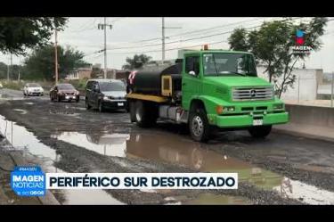 El deterioro del pavimento sobre #PeriféricoSur, desde la Col. La Coyotera hasta la zona de Las Vías en #Tlaquepaque, continúa obligando a los automovilistas a circular a paso de rueda para evitar daños en sus vehículos.
#NoticiasImagen
Síguenos en nuestras redes:
Instagram: https://www.instagram.com/imagentvgdl/
TikTok: https://www.tiktok.com/@imagennoticias
Twitter: https://twitter.com/ImagenTVGDL
Facebook: https://www.facebook.com/ImagenTVGDL/
Visita nuestro sitio Web: https://www.imagentv.com/guadalajara
Mantente siempre informado con las noticias sobre los acontecimientos más importantes a nivel nacional con Erick Breguer.
¡Déjanos tus comentarios, da like, comparte y suscríbete!