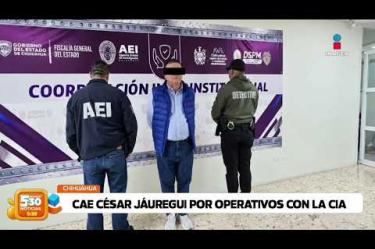 César Jáuregui, exfiscal de Chihuahua, fue detenido por el caso del laboratorio clandestino donde murieron cuatro agentes. La Fiscalía estatal lo acusa de dos delitos y la FGR de traición a la patria.
#NoticiasImagen #ImagenNoticias530
Visita nuestro sitio web: http://www.imagentv.com
No te pierdas Imagen Noticias 5:30 con Marlene Stahl, Nuria Gil y Adriana Treviño de lunes a viernes por Imagen Televisión.
TikTok 5:30: https://www.tiktok.com/@imagennoticias530
TikTok Noticias: https://www.tiktok.com/@imagennoticias
Instagram 5:30: https://www.instagram.com/imagennoticias530
Instagram Noticias: https://www.instagram.com/imagentvnoticias/
X 5:30: https://x.com/imagen530
X Noticias: https://twitter.com/ImagenNoticias_
X Televisión: https://twitter.com/ImagenTVMex
Facebook Noticias: https://www.facebook.com/ImagenTVNoticias
Aquí encontrarás la mejor información nacional e internacional de Imagen Noticias con Francisco Zea, Nacho Lozano, Crystal Mendivil, Enrique Sánchez y Paola Rojas.