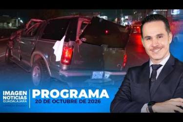No te pierdas Imagen Noticias Guadalajara con Erick Breguer de lunes a viernes en punto de las 5:50 a.m. en el 3.1 por Imagen Televisión Guadalajara.
#NoticiasImagen
Síguenos en nuestras redes:
Instagram: https://www.instagram.com/imagentvgdl/
TikTok: https://www.tiktok.com/@imagennoticias
Twitter: https://twitter.com/ImagenTVGDL
Facebook: https://www.facebook.com/ImagenTVGDL/
Visita nuestro sitio Web: https://www.imagentv.com/guadalajara
Mantente siempre informado con las noticias sobre los acontecimientos más importantes a nivel nacional con Erick Breguer, Carolina Martínez y Ricardo Camarena.
¡Déjanos tus comentarios, da like, comparte y suscríbete!