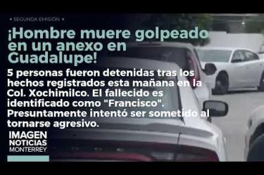 Un hombre perdió la vida presuntamente a golpes en un anexo de Guadalupe.
No te pierdas Imagen Noticias Monterrey con Claudia Ovalle de lunes a viernes por Imagen Televisión Monterrey.
Síguenos en nuestras redes
Instagram: https://www.instagram.com/imagentvmonterrey/
Twitter: https://twitter.com/ImagenTVMTY
Facebook: https://www.facebook.com/ImagenTVMTY/
Mantente siempre informado con las noticias sobre los acontecimientos más importantes a nivel nacional con Claudia Ovalle y Brenda Cavazos.
¡Dale like y suscríbete!