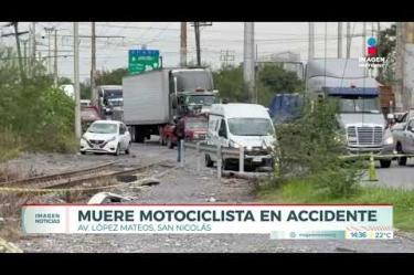 Un motociclista perdió la vida luego de un aparatoso accidente en San Nicolás.