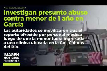 Autoridades se movilizaron en García para investigar la presunta agresión contra una menor.
No te pierdas Imagen Noticias #Monterrey con #BrisseidaMoya de lunes a viernes por Imagen Televisión Monterrey.
Síguenos en nuestras redes
Instagram: https://www.instagram.com/imagentvmonterrey/
Twitter: https://twitter.com/ImagenTVMTY
Facebook: https://www.facebook.com/ImagenTVMTY/
Mantente siempre informado con las noticias sobre los acontecimientos más importantes a nivel nacional con Claudia Ovalle y Brenda Cavazos.
¡Dale like y suscríbete!