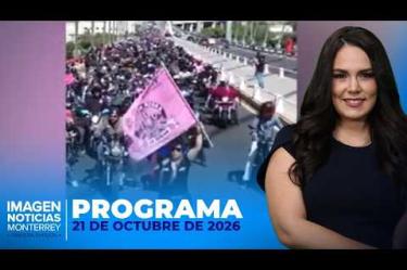 No te pierdas Imagen Noticias Monterrey con Brenda Cavazos de lunes a viernes por Imagen Televisión Monterrey.
Síguenos en nuestras redes
Instagram: https://www.instagram.com/imagentvmonterrey/
Twitter: https://twitter.com/ImagenTVMTY
Facebook: https://www.facebook.com/ImagenTVMTY/
Mantente siempre informado con las noticias sobre los acontecimientos más importantes a nivel nacional con Claudia Ovalle y Brenda Cavazos.
¡Dale like y suscríbete!