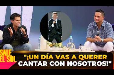 ¡Josi Cuen y Jorge Medina INSISTEN en INVITAR a Luis Miguel a cantar JUNTOS!
#SaleElSolTV
☀️ Programas Completos #SaleElSol: https://www.youtube.com/playlist?list=PLYnzMSw5fD7Qfhf4bSEemItedNGl2Mf_A