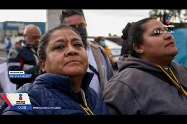 El bloqueo del colectivo Mariposas Buscando Corazones y Justicia sobre la México-Toluca, se extendió más de 30 horas. Desde que interrumpieron la circulación, los manifestantes han sido víctimas de agresiones por parte de los automovilistas que exigen abrir el paso:
#NoticiasConNachoLozano
#NoticiasImagen
¡Como nadie en la noche! #ImagenNoticias con Nacho Lozano de lunes a viernes a las 10:30 pm en el 3.1 #ImagenTelevisión.
Visita nuestro sitio Web: http://bit.ly/2nT2Wz5
Síguenos en nuestras redes:
Instagram: @imagentvnoticias
Tiktok: @imagennoticias
X: @ImagenNoticias_
Facebook: https://www.facebook.com/ImagenTVNoticias/
Aquí encontrarás la mejor información nacional e internacional de Imagen Noticias con Francisco Zea, Paola Rojas, Crystal Mendivil y Nacho Lozano.