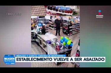 El mismo ladrón vuelve a atracar la misma tienda de conveniencia en Monterrey. 

No te pierdas Imagen Noticias Monterrey con Brenda Cavazos de lunes a viernes por Imagen Televisión Monterrey.

Síguenos en nuestras redes
Instagram: https://www.instagram.com/imagentvmonterrey/
Twitter: https://twitter.com/ImagenTVMTY
Facebook: https://www.facebook.com/ImagenTVMTY/

Mantente siempre informado con las noticias sobre los acontecimientos más importantes a nivel nacional con Claudia Ovalle y Brenda Cavazos.


¡Dale like y suscríbete!